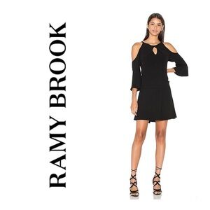 Ramy Brook Elegant Black Mini Dress